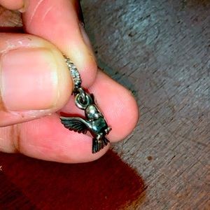 Silver dove of peace Pandora charm